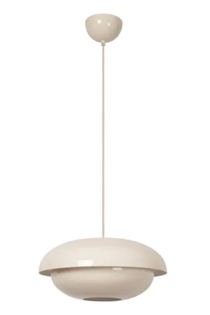 Shop Nu Lucide - Hanglamp Younes Ø 40cm crème